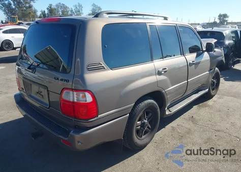 1999 Lexus Lx 470 z USA, uszkodzony, nr VIN JT6HT00W5X0075986